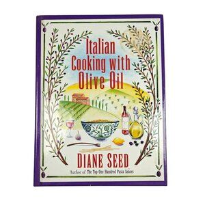 Italian Cooking With Olive Oil Diane Seed Vintage Cookbook Local Ethnic Recipes